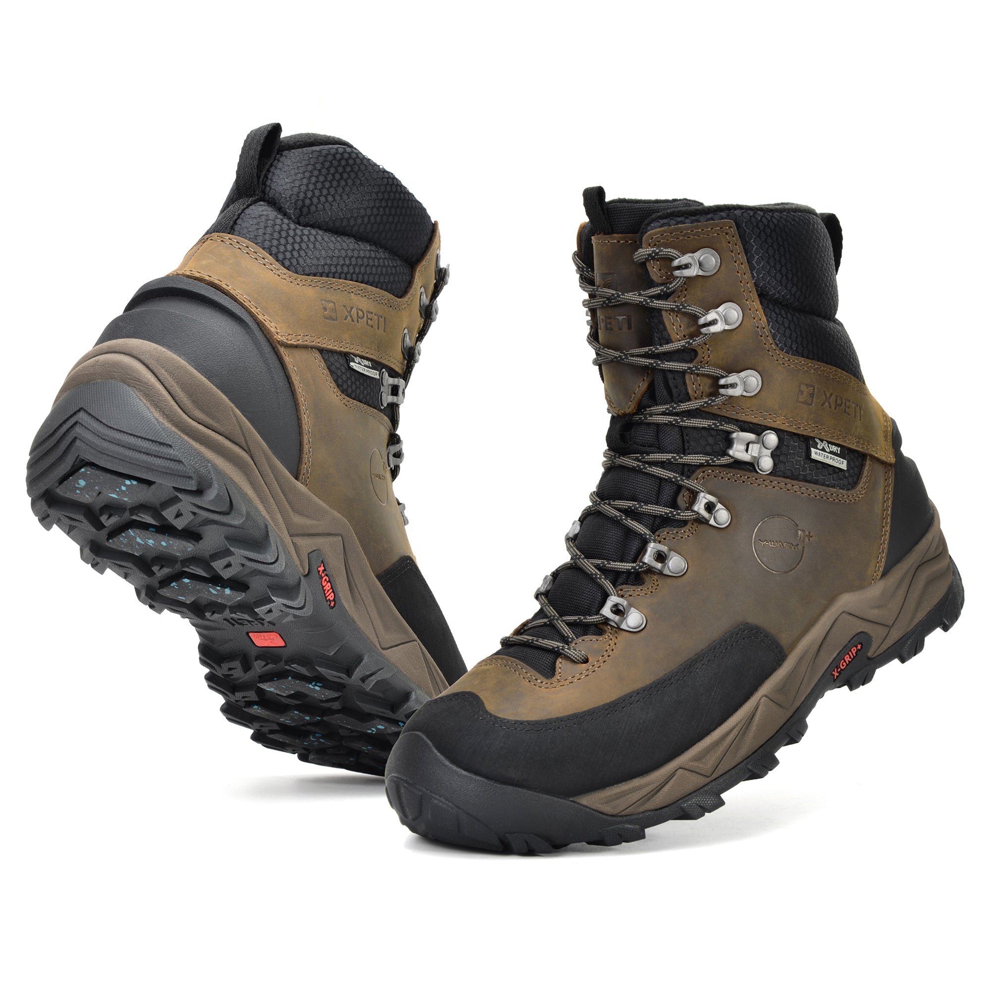 フィッティ  XPETI Hiking Boots,Mens Hiking Boots Waterproof,Hiking Boots Men