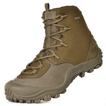 Men's Bravo Leather Waterproof Military Tactical Boots