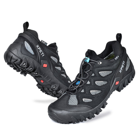 XPETI Men’s Pathfinder Low Stretch Waterproof Hiking Shoes