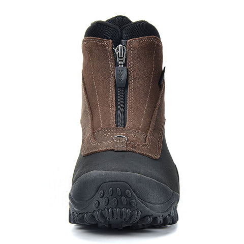 XPETI Men's SnowRider Zipper Waterproof Winter Hiking Boots