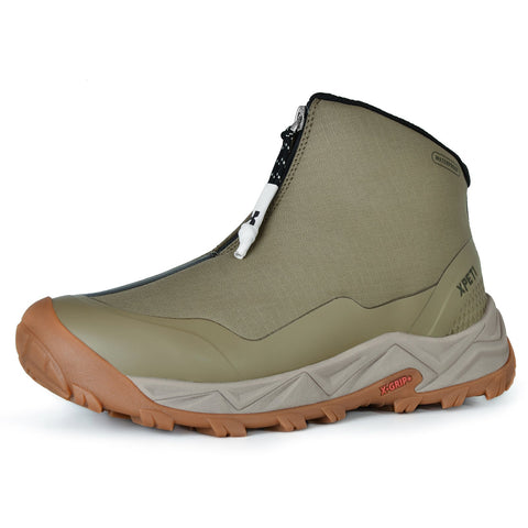 XPETI Men’s Coldurban front zip waterproof campsite hiking boots - xpeti