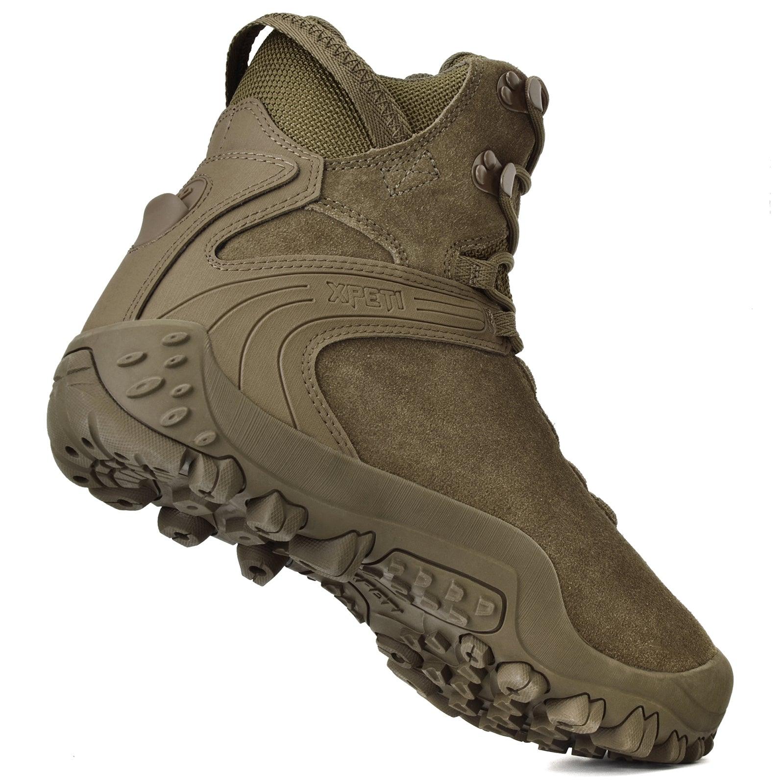 XPETI Men's GRAVEL Military Tactical Boots Hiking - xpeti