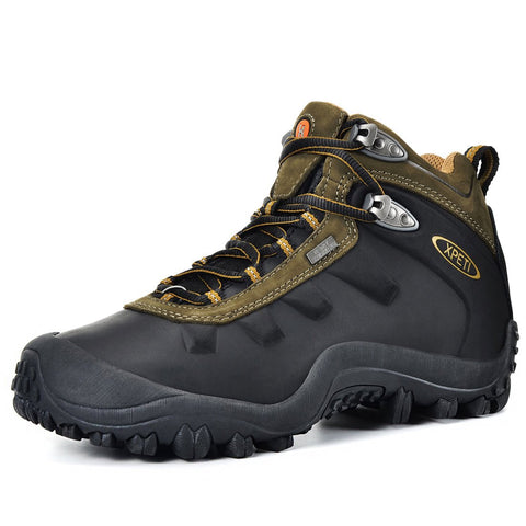 XPETI Men’s Highland Waterproof Leather Hiking Boots - xpeti
